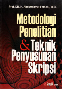 Image of Metodologi Penelitian dan Teknik Penyusunan Skripsi